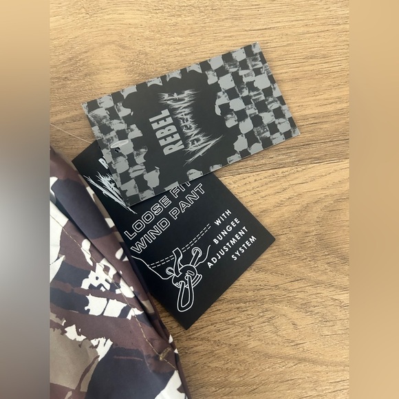 Rebel Vengeance Loose Fit Wind Pants Skull Camo – Rare, NWT (Sizes S, M, L) - Picture 5 of 12